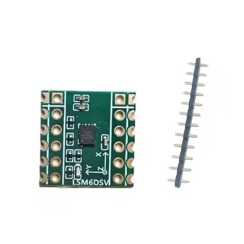 Premium-6-Axis Sensor LSM6DSV Module For Smol/Slimevr Accelerometer & Gyroscope Data Logging