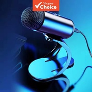 Mini USB Wired Condenser Microphone with DSP Chip Computer Gaming Mic for Karaoke Kit