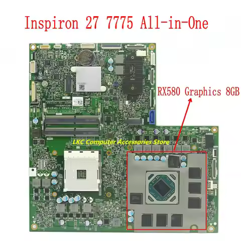 New For Dell Inspiron 27 7775 AIO All-in-one Motherboard 16544-1 CN-0KFKMF KFKMF 0KFKMF AM4 Mainboar