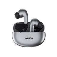 Hyundai LP5 ชุดหูฟังบลูทูธ TWS สำหรับเล่นเกมพร้อมไมโครโฟนไฮไฟความละเอียดสูงเสียงหนักเบาทนทานสูงชุดหู