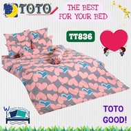 TOTO (TT836) Sweet Heart Collection Pattern ️ Bed Sheet Set Bedding Duvet Cover Brand Authentic 1