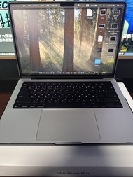 Macbook Pro 14 M1 Max/10C32G/32G/1TB 灰 二手 電池健康度85%
