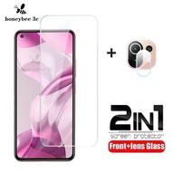 2 in 1 HD Clear Tempered Glass For Xiaomi 13 11 Lite 5G NE Mi 12 Lite 10T 11T Pro Poco X5 X4 Pro 5G M4 Pro 4G C40 X3 NFC F3 F4 X4 GT Phone Glass Screen Camera Protectors Film