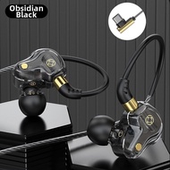 HUASIDUN | Extra Bass Wired Headphone with Microphone Over-ear Surround Loud Listening DJ