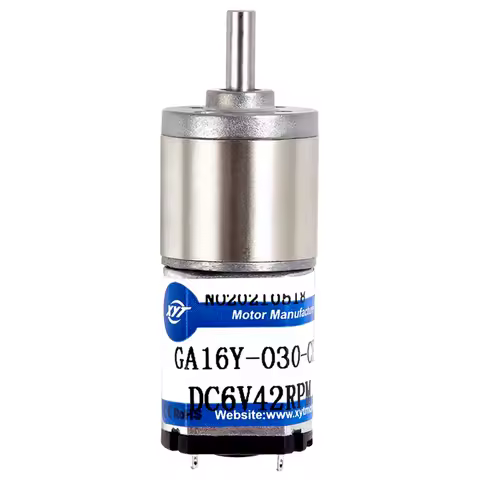 GA16Y030 DC Gear Motor Micro 6v12v Small Size Large Torque Motor Low Speed Motor 6V 12V DC Electric 