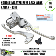 Paket komplit master rem atas mio sporty + handel kanan + kiri + switch rem kanan + kiri mio sporty 