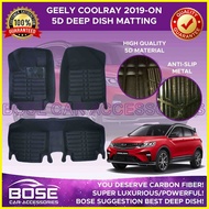 ✼ ∆ ❂ 5D Deep Dish for Geely Okavango / Coolray / Emgrand 2019 - 2023 Deep Dish Car Matting High Qu