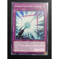 Linear Equation Cannon Card