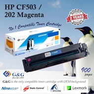 G&G compatible brand for HP CF 503 Magenta/ HP 202 intertional brand with 2 Years warranty