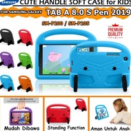 Casing Cover Tablet / Samsung Tab A8 A 8.0 8Inch 2019 P205 Spen Kids