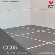Worldpaint เซรามิก คัลเลอร์ สีทาพื้นกระเบื้อง สำหรับงานผนังและงานพื้น ขนาด 3 ลิตร