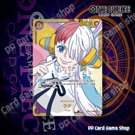 Uta (SEC) [OP02-120] ชุด Paramount War การ์ดเกมวันพีช One Piece Card Game ลิขสิทธิ์แท้ ภาษาญีปุ่น