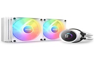 Kraken 240 RGB - RL-KR240-W1-240mm AIO CPU Liquid Cooler - Customizable 1.54" Square LCD Display for