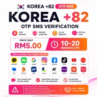 📩 Korea OTP SMS Service | Receive Korea Verification Code | 10–20 Minutes | RM5