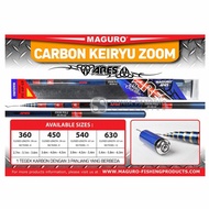 Joran Tegek Maguro Ares Zoom Pole Carbon 360 450 540 630 pilih