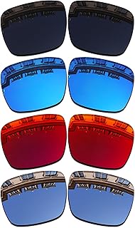 Set of 4 Lenses Replacement for Spy Optic Cyrus Sunglass Combo Pack