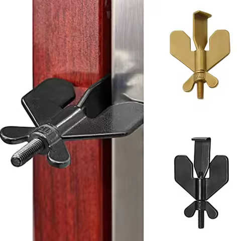 Door Lock Security for Travel | Heavy Duty Portable Door Lock Stoppers | Hotel Door Jammer Home Secu