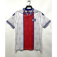 France NEW 2012-13 Paris Retro Jersey 1994-95 Home Football Team Uniform 2001 Training Uniform Beckh