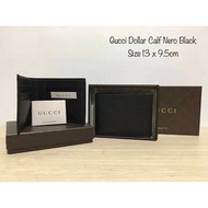 Dompet Branded Pria Gucci Original Black