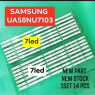 LED BL BACKLIGHT SAMSUNG TV 58 58NU7103 UA58NU7103 UA58NU7103K