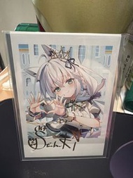 Hololive Fubuki 簽名閃卡