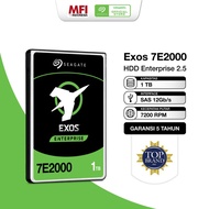 Seagate EXOS 7E2000 HDD / Hardisk Enterprise 1TB SAS 2.5" 7200RPM