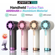 Jqvitek Kipas Mini Portable Strong Wind 100 Gear Speed bateri tahan lama Logam Angin Super Kencang L