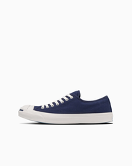 日本限定 Converse JACK PURCELL 基本款 開口笑 深藍 帆布鞋 藍標/ 25.5 cm