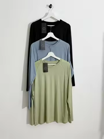 Yamatomichi Merino Wool Long Sleeve Shirt UL Lightweight Quick Dry Stretch Base Layer Hiking Tee