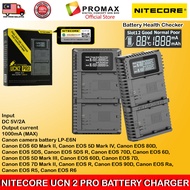 NITECORE UCN2 USB CHARGER FOR CANON (LP-E6N)