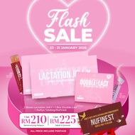 ‼️FLASH SALE COMBO‼️ NUFIYA LACTATION JELLY DOUBLE LACT DOUBLE BOOSTER LADYES COAFEE OMB BUAH