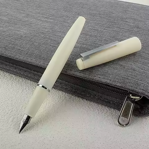 Jinhao 80 Ivory White Business Office Student School Stationery Supplies EF 0.30mm Nib Fountain Pen 