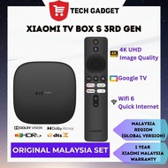 Xiaomi TV Box S(3rd Gen) 4K Ultra HD| Voice Control| Google TV| Streaming Media Player