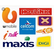 Tambah Nilai  RM30 Semua Operator Telco (Pin Number)