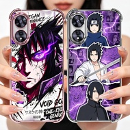 Q-15 Uchiha Sasuke Anti-drop phone case for OPPO A18 A38 A3S A58 A60 4G