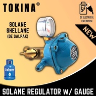 Fast send Tokina SOLANE LPG Regulator with GAUGE for Solane  Shellane De Salpak