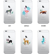 🇰🇷韓國製造+直送🇰🇷 動物世界系列 iPhone/Samsung/LG 手機透明殻