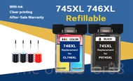 745XL 746XL PG745 CL746 for canon ink cartridge PG 745 CL 746 XL for Pixma MG2470 MG2570 MG2970 IP28