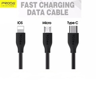 IPHONE Proda data cable USB Type C Charger Cable Micro/ / 2.1Aiphone 1 Meter PD-B15a