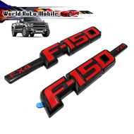 Logo "F-150 FX4" Black Red F-150 Ford 2 4 Doors Year