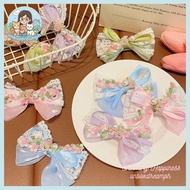 2PCS/Set Colorful Bow Hair Clip for Kids Ribbon Hair Clip Cute Hairpin Hair Accessories for Girls