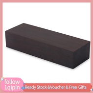 1qipin.my 12x4x2.5 Black Ebony Wood Lumber Blank DIY Material For Music Instruments Tool