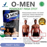 (P. SUSU) O-MEN Obat Suplemen Vitamin Protein Tinggi, Pembentuk Otot Pria, Obat Herbal Untuk Penamba