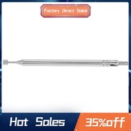 Replacement 39cm 6 Sections Telescopic Antenna Aerial for Radio TV