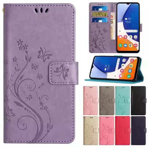 Wallet Flip Phone Case For Xiaomi 14T 14 Ultra 13T Poco M6 X6 Pro C75 C65 C40 Redmi Note 13 Pro Plus
