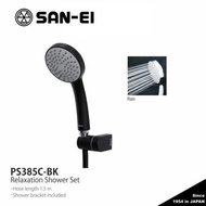 San-Ei Relaxation Hand Shower Set PS 385 C Black