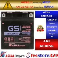 Aki Motor Kering GS GM5Z-3B Sealed MF Honda Supra, Yamaha Mio, Jupiter