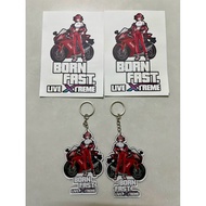 Xtreme keychain (with sticker included)