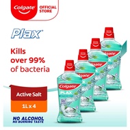 [Bundle of 4 Value Deal] Colgate Plax Active Salt Mouthwash 1L (1525680-4)