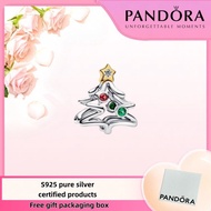 Duty free 100% s925 sterling silver jewelry Pandora ring jewelry gift Pandora Christmas Tree Charm 7